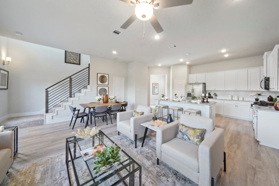 Cay Landing Model Home - Nimitz Floorplan - Family Room