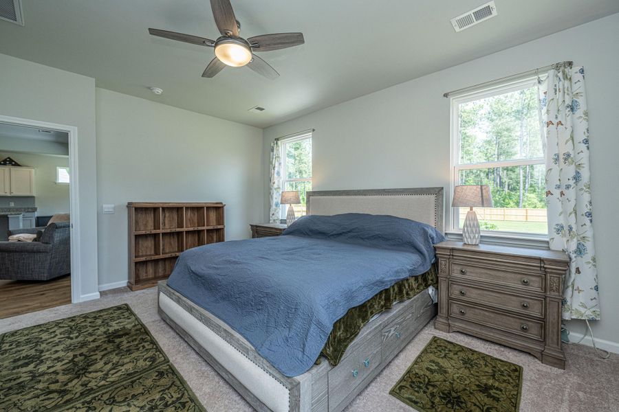 Furnished interior view inside a new home in French Quarter Creek, Huger (Image 24).
