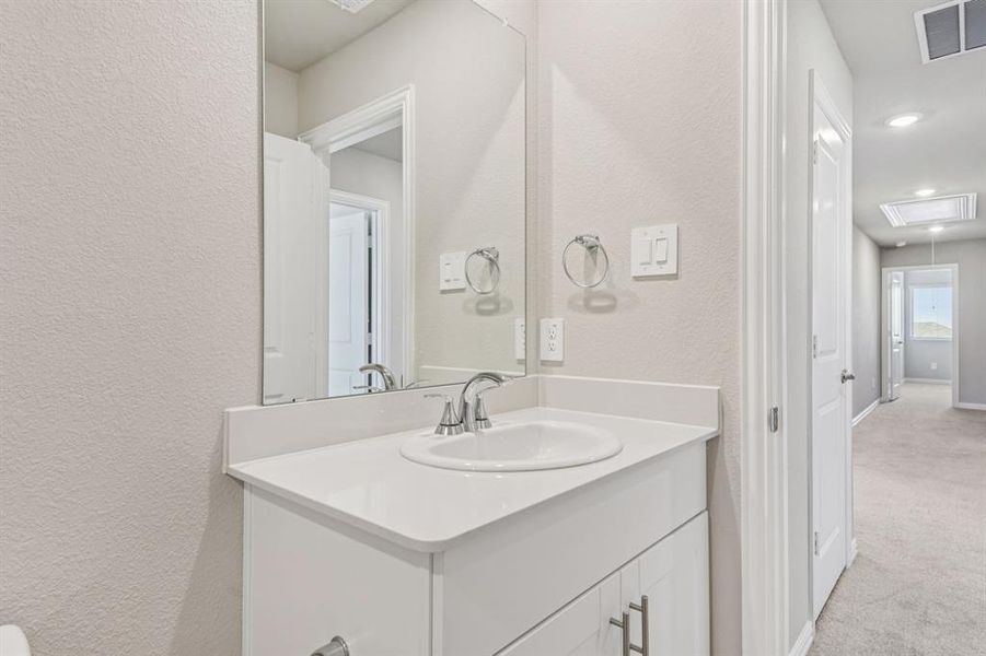 Photo is not of the actual home, but is an inspirational photo of builder’s model home and may depict options, furnishings, and/or decorator features that are not included.