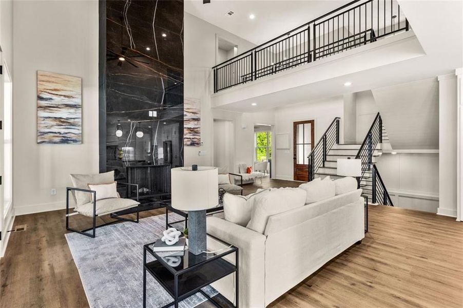 Furnished interior view inside a new home in , Greensboro (Image 7).