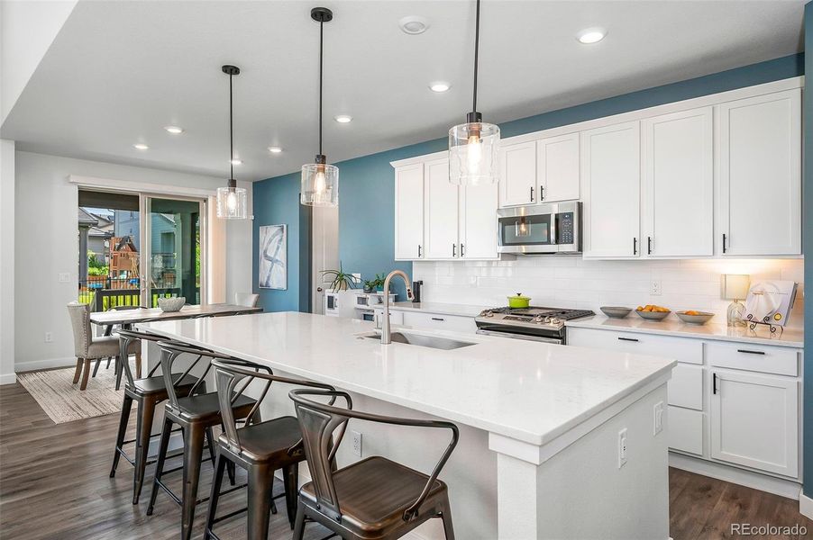 Furnished interior view inside a new home in , Morrison (Image 14).