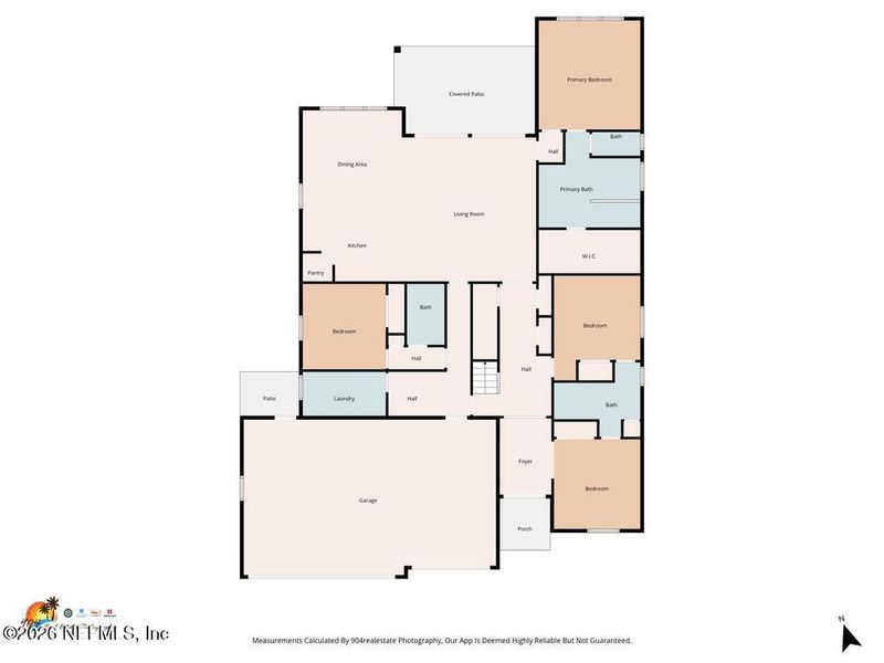 2D floor plan layout of this home in , St. Johns, FL (Image 6).