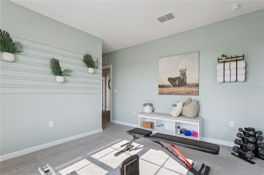 Furnished interior view inside a new home in Crossroads at Kelly Park, Apopka (Image 34).