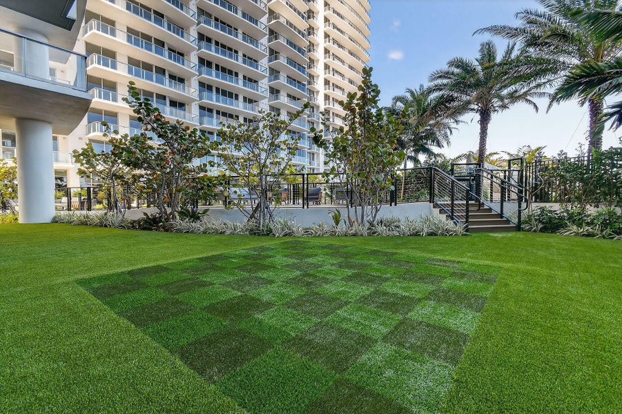 Lawn Chess by Lower Pool