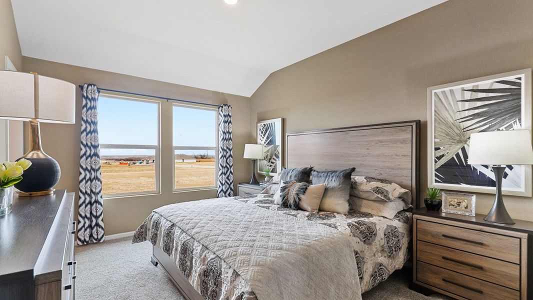Furnished interior view inside a new home in Monarch at the Meadows, Ponder (Image 20).