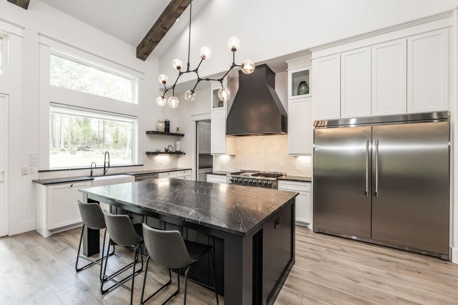 Furnished interior view inside a new home in , Willis (Image 7).