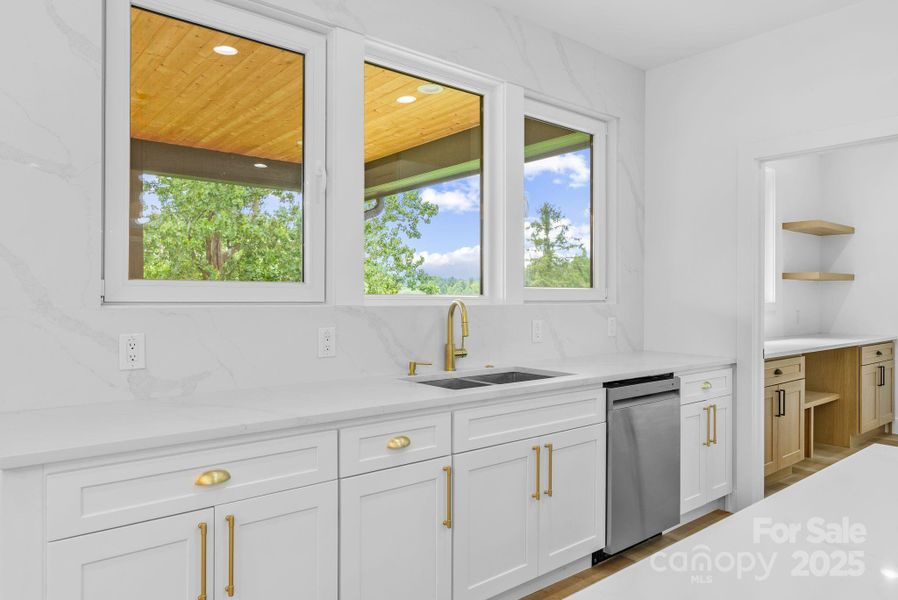 Furnished interior view inside a new home in , Mills River (Image 12).