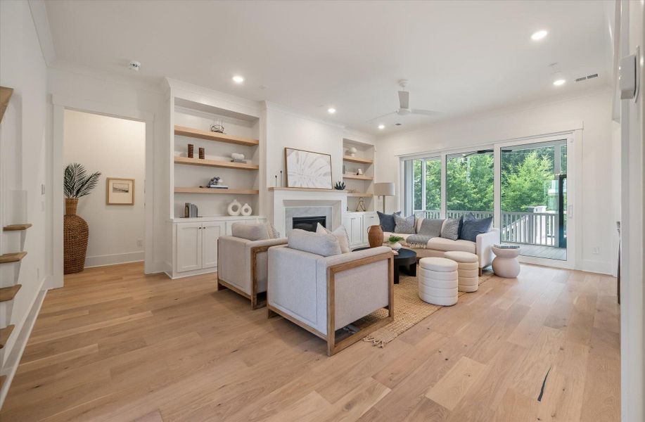 Furnished interior view inside a new home in , Mount Pleasant (Image 52).