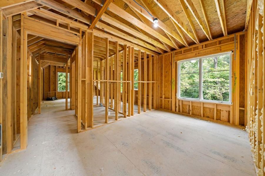 In-progress construction of a new home in , Atlanta, GA (Image 68).