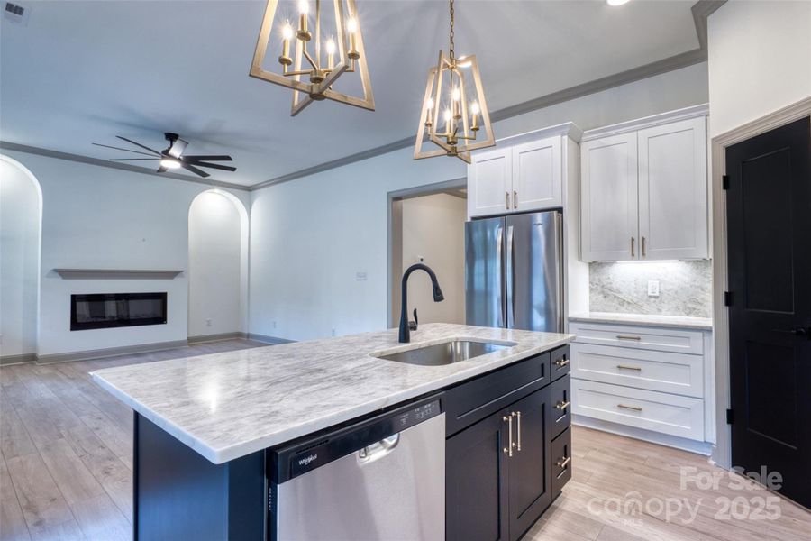 Furnished interior view inside a new home in , Rock Hill (Image 6). Furnished interior view inside a new home in , Rock Hill (Image 6).