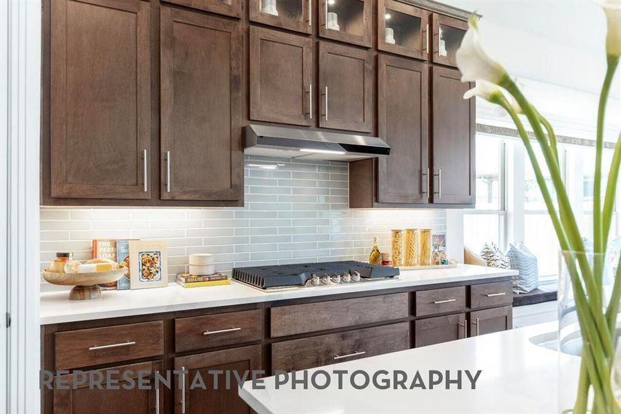 Furnished interior view inside a new home in Tavolo Park, Fort Worth (Image 16).