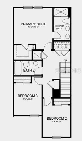 2D floor plan layout of this home in , Sarasota, FL (Image 3).