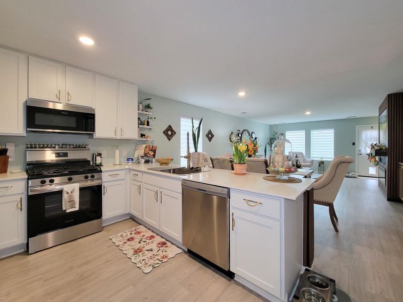Furnished interior view inside a new home in Tavola, New Caney (Image 34).