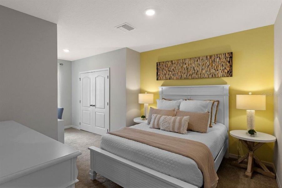 Furnished interior view inside a new home in Brentwood, Davenport (Image 8).