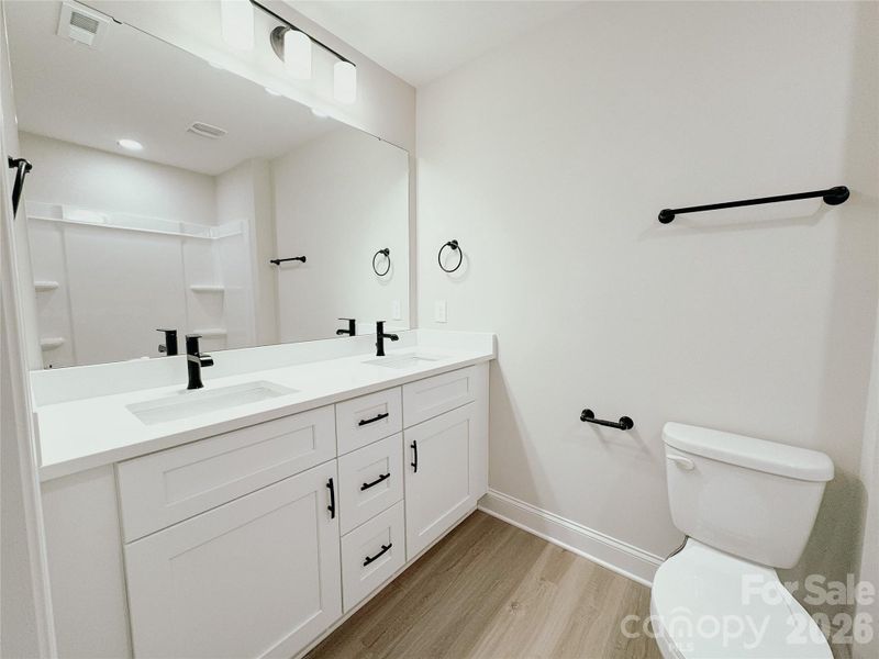 Furnished interior view inside a new home in , Huntersville (Image 9).