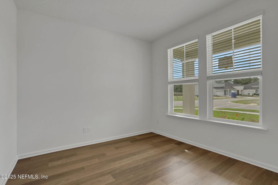 Spacious, unfurnished interior of a new home in Hyland Trail, Green Cove Springs (Image 28). Spacious, unfurnished interior of a new home in Hyland Trail, Green Cove Springs (Image 28).