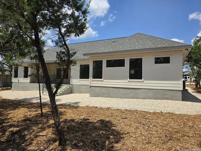 Exterior details and patio area of a home in , Canyon Lake (Image 35).