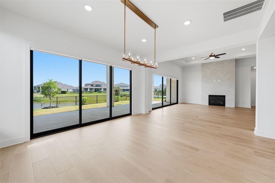 Spacious, unfurnished interior of a new home in , Cypress (Image 34).