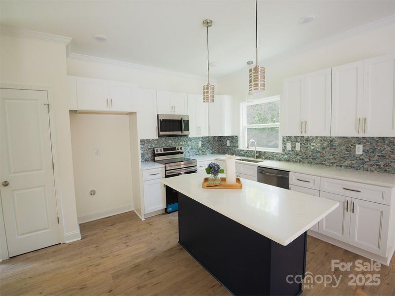 Furnished interior view inside a new home in , Charlotte (Image 13). Furnished interior view inside a new home in , Charlotte (Image 13).