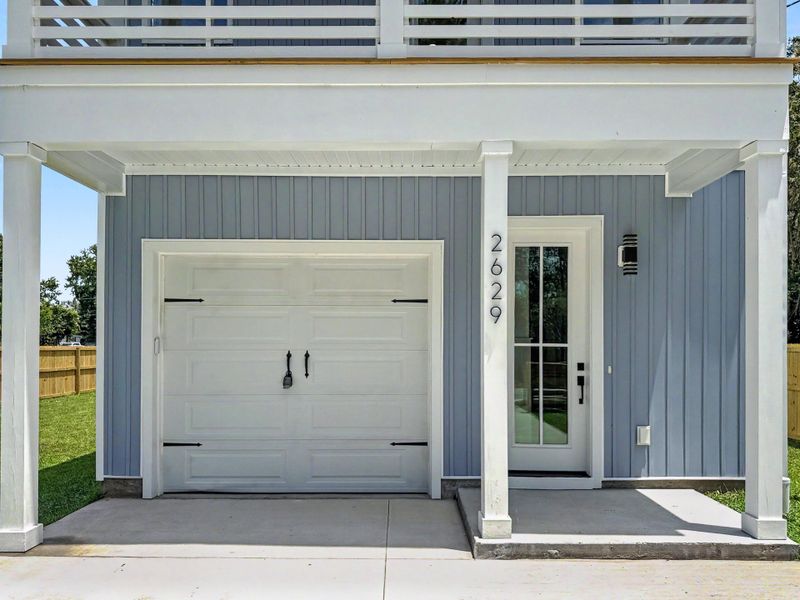 Exterior details and patio area of a home in , North Charleston (Image 28). Exterior details and patio area of a home in , North Charleston (Image 28).