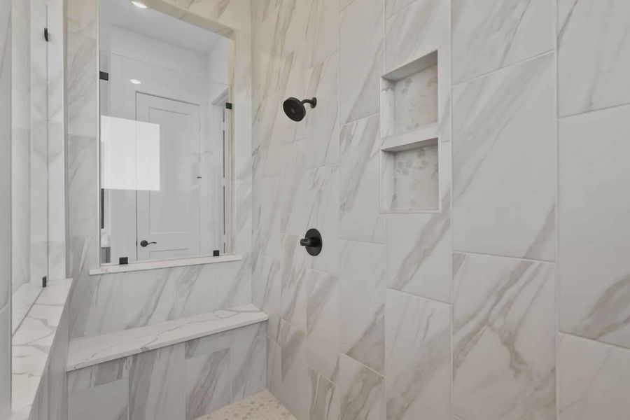 Representative interior finishes for a home built from the Rivercrest by Chesmar Homes in Fulshear Lakes, Fulshear (Image 21).