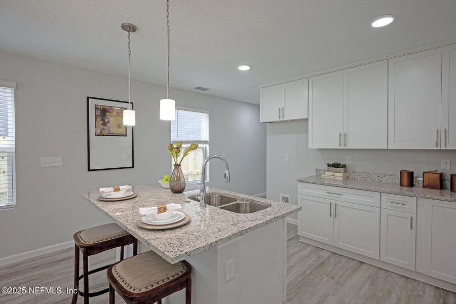 Furnished interior view inside a new home in , Jacksonville (Image 29).
