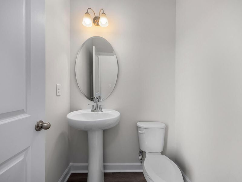 Furnished interior view inside a new home in Forestville Yard Townhomes, Knightdale (Image 7).