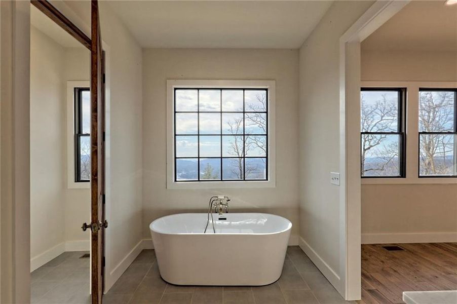 Furnished interior view inside a new home in , Clayton (Image 42).