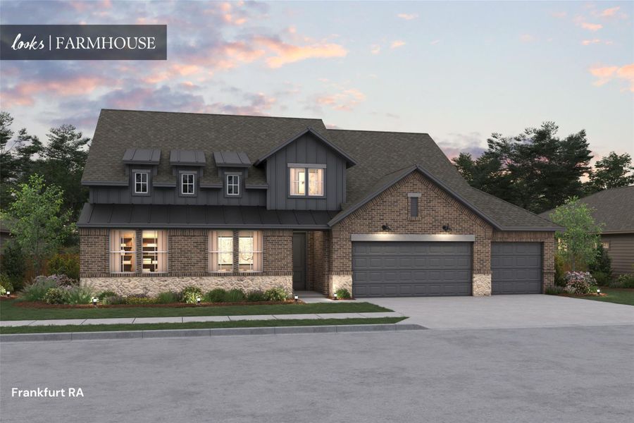 Gorgeous Frankfurt design by K. Hovnanian Homes with elevation RA in beautiful Lakeview. (*Artist rendering used for illustration purposes only.) Gorgeous Frankfurt design by K. Hovnanian Homes with elevation RA in beautiful Lakeview. (*Artist rendering used for illustration purposes only.)