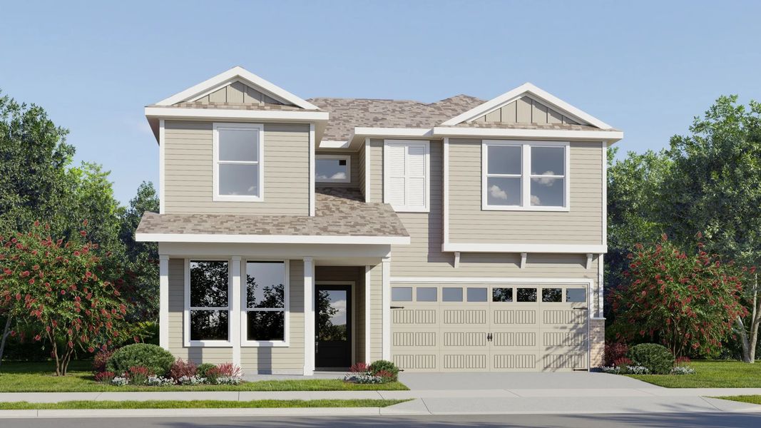 Exterior F with landscaping Exterior F with landscaping