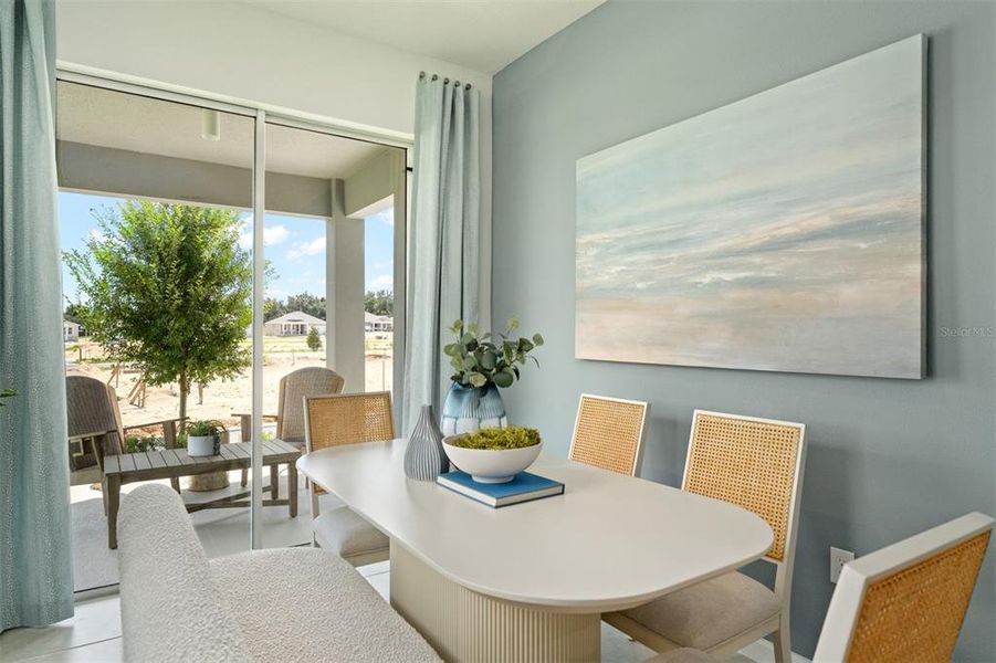 Furnished interior view inside a new home in Rainwood, Groveland (Image 6).