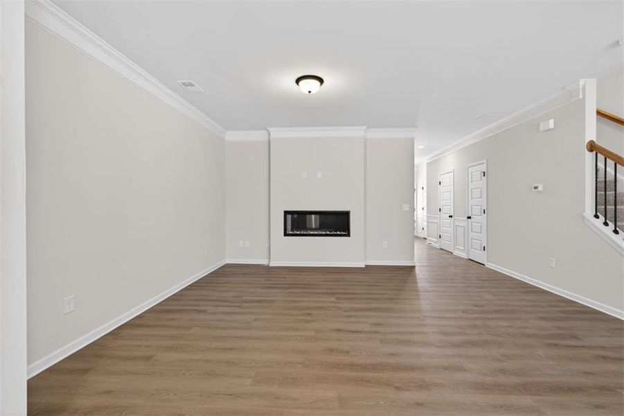 Spacious, unfurnished interior of a new home in Fuller Station, Loganville (Image 24).