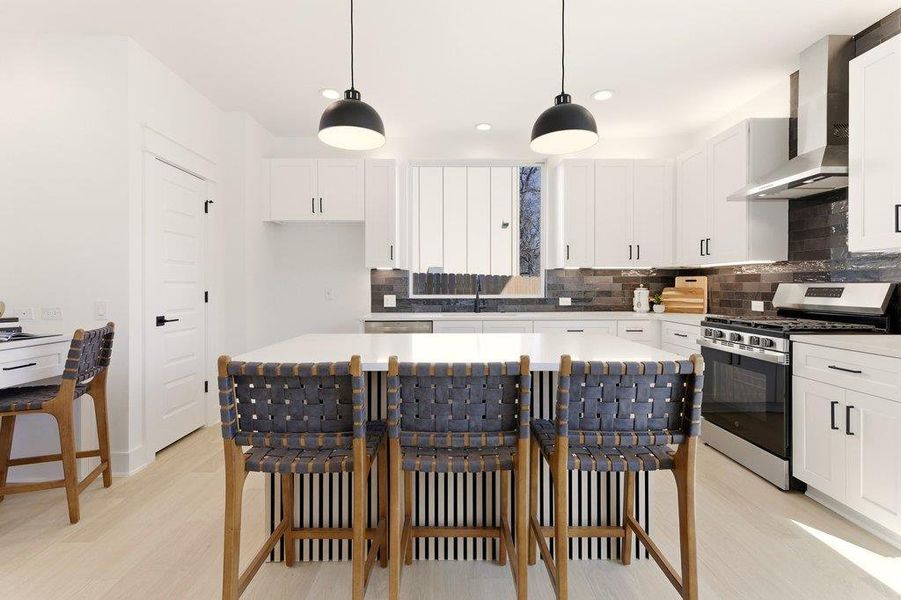 Furnished interior view inside a new home in , Austin (Image 12).