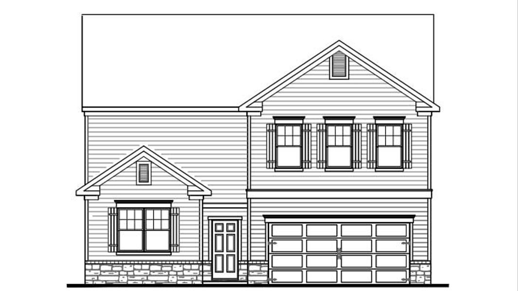 Representative rendering of the exterior for the Summer by D.R. Horton (Image 6).