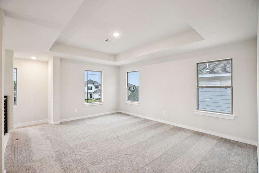 Spacious, unfurnished interior of a new home in Bluebonnet Village, Bellville (Image 17). Spacious, unfurnished interior of a new home in Bluebonnet Village, Bellville (Image 17).