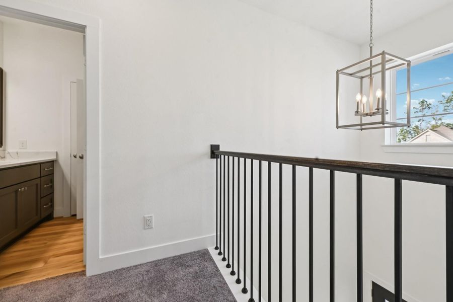 Spacious, unfurnished interior of a new home in Artavia, Conroe (Image 27). Spacious, unfurnished interior of a new home in Artavia, Conroe (Image 27).