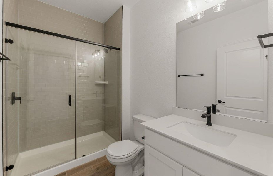 Furnished interior view inside a new home in Crescent Bluff, Georgetown (Image 9).