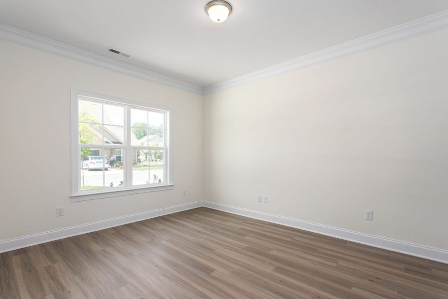 Representative unfurnished interior of a home built from the Devon by Keystone Homes NC in Friedberg Village, Winston-Salem (Image 20).