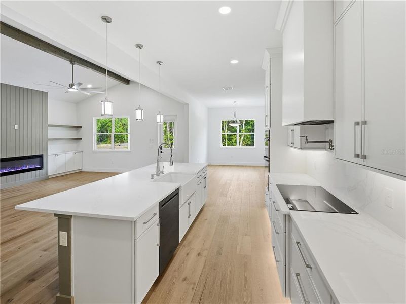 Furnished interior view inside a new home in , St. Cloud (Image 19).