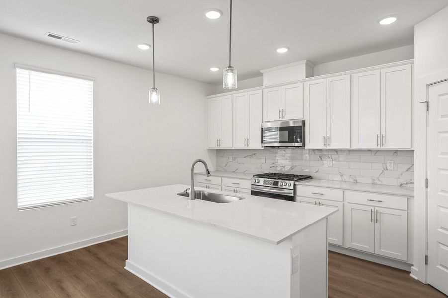 Furnished interior view inside a new home in Calista Farms, White House (Image 35).