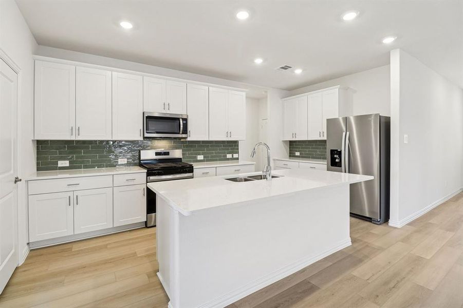 Furnished interior view inside a new home in , Farmersville (Image 10).