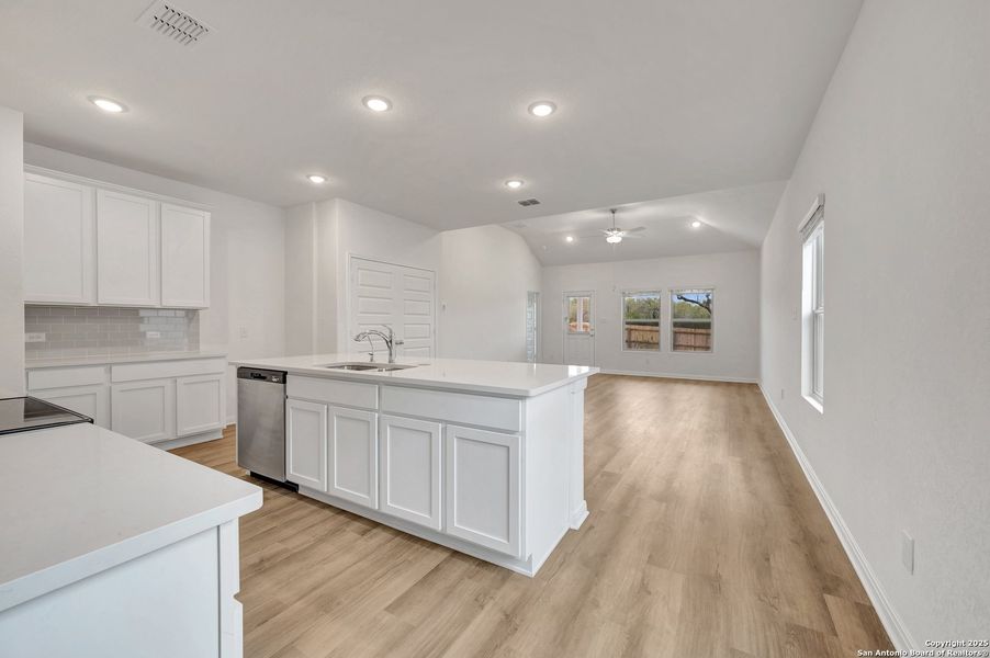 Furnished interior view inside a new home in Paloma Park, Converse (Image 16).