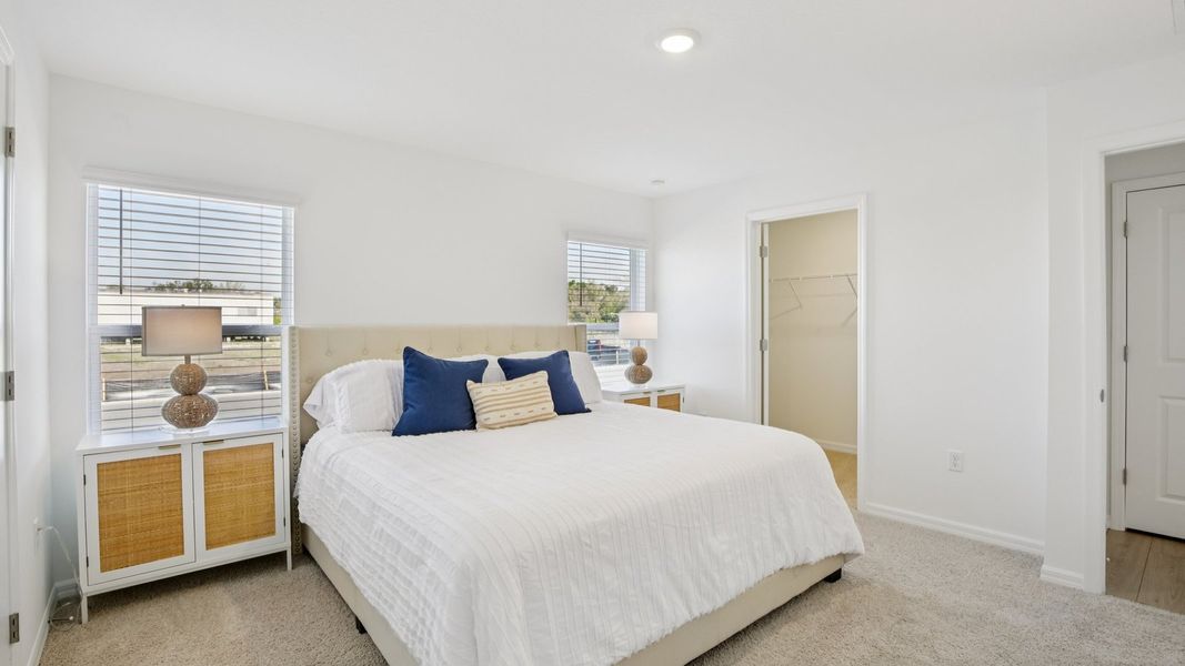 Furnished interior view inside a new home in Angeline, Land O' Lakes (Image 26).