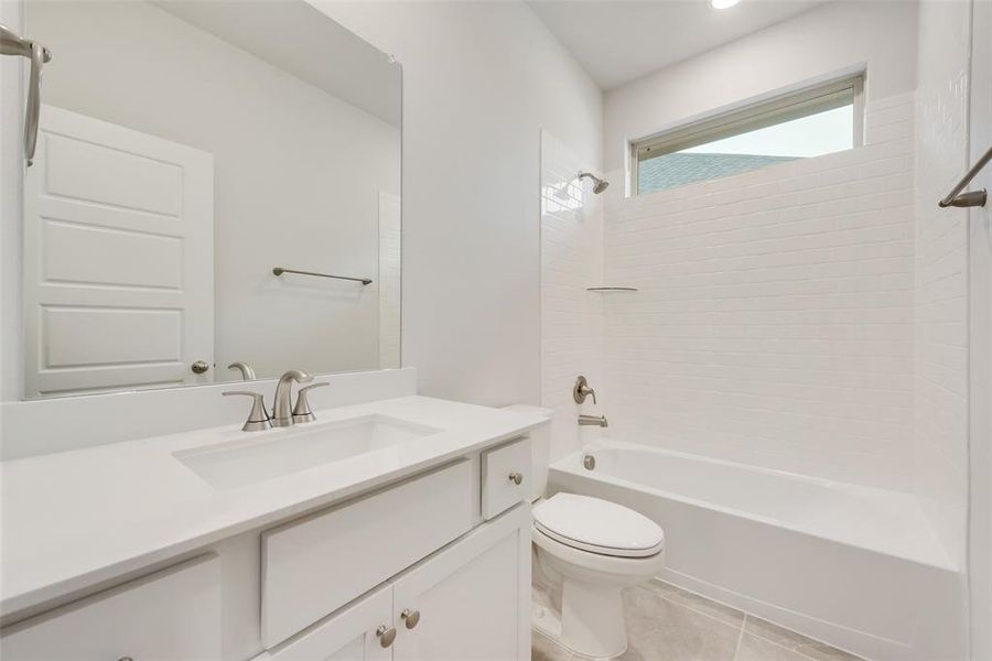 Furnished interior view inside a new home in Spiritas Ranch, Little Elm (Image 11).
