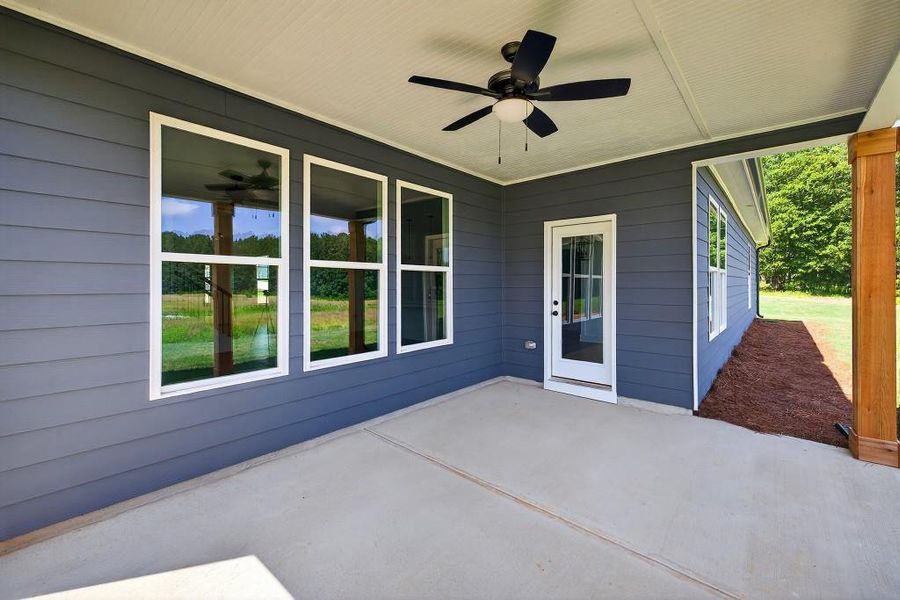 Exterior details and patio area of a home in , Good Hope (Image 4). Exterior details and patio area of a home in , Good Hope (Image 4).
