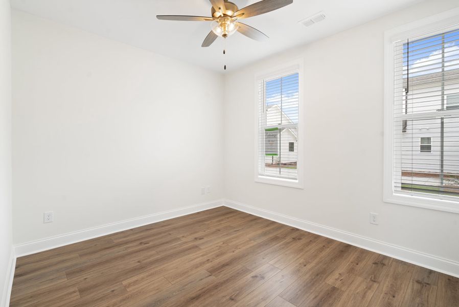 Representative unfurnished interior of a home built from the The Lawrence by The Providence Group in Promenade at Sawnee Village, Cumming (Image 27). Representative unfurnished interior of a home built from the The Lawrence by The Providence Group in Promenade at Sawnee Village, Cumming (Image 27).