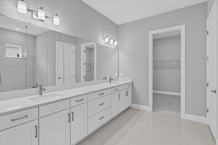 Furnished interior view inside a new home in Westview Community Group Page, Kissimmee (Image 15).