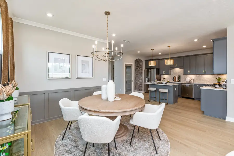 Representative furnished interior of a home built from the Wilmington by Fischer Homes in Easton Park, Dallas (Image 34).