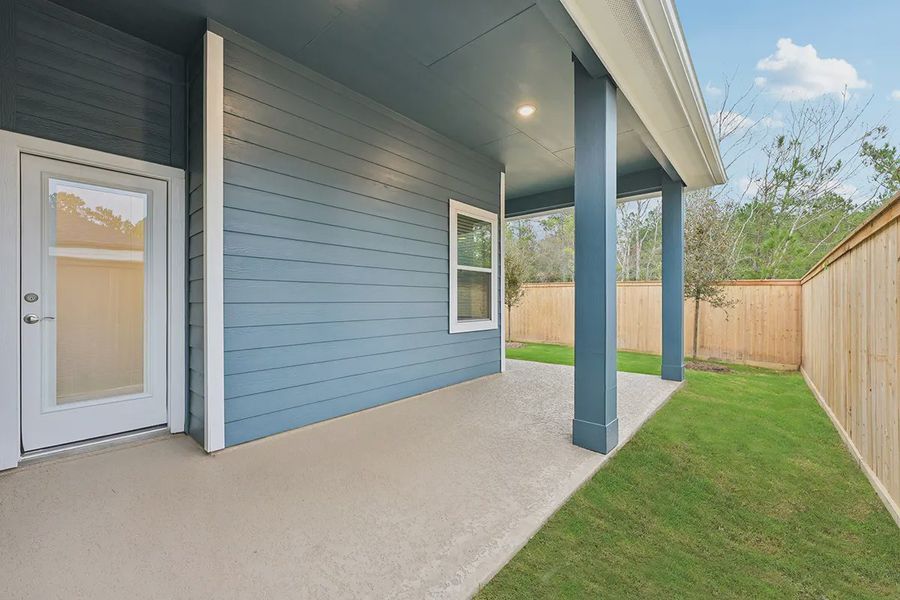 Representative exterior details of a home built from the Pommery by Chesmar Homes in Kresston Chateau, Montgomery (Image 4). Representative exterior details of a home built from the Pommery by Chesmar Homes in Kresston Chateau, Montgomery (Image 4).