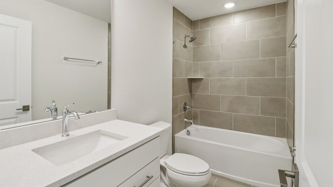 Furnished interior view inside a new home in Cyrene at Harmony, St. Cloud (Image 24). Furnished interior view inside a new home in Cyrene at Harmony, St. Cloud (Image 24).